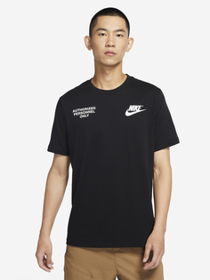 Футболка мужская Nike Sportswear, Черный, размер 50-52