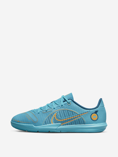 Бутсы детские NikeJr Vapor 14 Academy IC, Голубой, размер 37.5