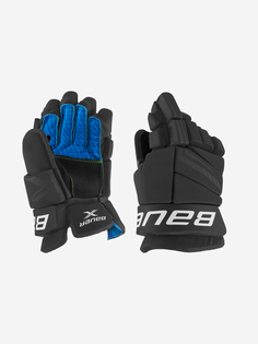 Перчатки хоккейные детские Bauer X JR, Черный, размер 11 Бауэр
