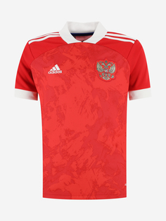 Домашняя футболка сборной России для мальчиков, adidas, Красный, размер 140
