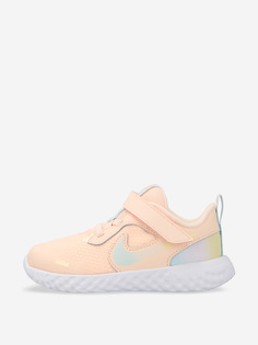 Кроссовки для девочек Nike Revolution 5 Se (TDV), Бежевый, размер 22.5
