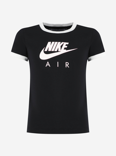 Футболка для девочек Nike Sportswear, Черный, размер 128-137