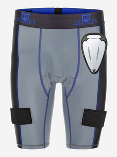 Защита паха MadGuy Basic Compression JR, Серый, размер 150