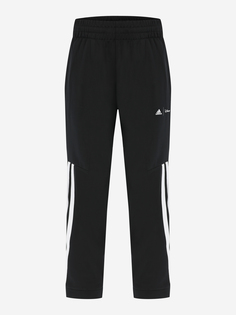 Брюки для мальчиков adidas, Черный, размер 110