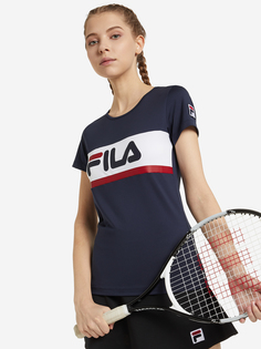 Футболка женская FILA, Синий, размер 48