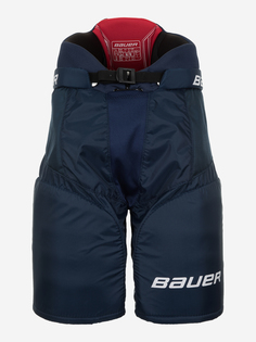 Шорты хоккейные детские Bauer BAUER NSX, Синий, размер 150-160 Бауэр