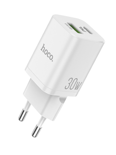 Зарядное устройство Hoco N13 Bright White