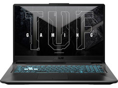 Ноутбук ASUS TUF Gaming F17 FX706HEB-HX157W 90NR0714-M002R0 (Intel Core i5-11400H 2.6GHz/16384Mb/512Gb SSD/nVidia GeForce RTX 3050 Ti 4096Mb/Wi-Fi/Bluetooth/Cam/17.3/1920x1080/Windows 11 64-bit)