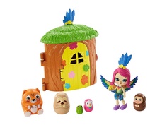 Кукла Mattel Enchantimals Домик-сюрприз Пикки Какаду GTM49