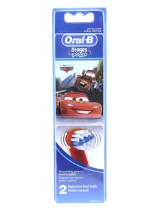 Сменные насадки Braun Oral-B Stages Power EB10K / EB10-2 Kids Disney Тачки