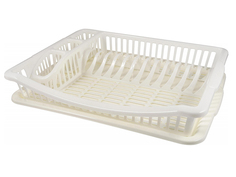 Сушилка для посуды Stockholm 47x37x8cm пластмассовая Milk Mist PT1153 МЛ-5 Без производителя