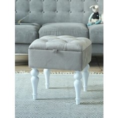 Wisti Пуф квадратный темно-серый