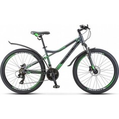 Велосипед Stels Navigator-610 D 26 V010 14 серый/зеленый