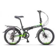 Велосипед Stels Pilot-630 MD 20 V010 11.5 Зелёный/синий