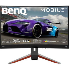 Монитор BenQ 27 Mobiuz EX2710R VA 2560x1440 165Hz FreeSync Premium Pro 300cd/m2 16:9 (9H.LK9LB.QBE)