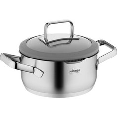 Кастрюля Nadoba со стеклянной крышкой, 18 см/2,1 л,серия GERDA