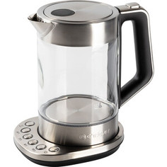 Чайник электрический Endever Skyline KR-336G, черный/стальной