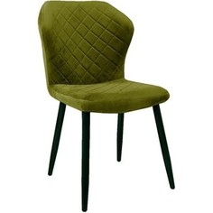 Стул Дик DikLine 239 микровелюр К20 оливковый, ножки черные