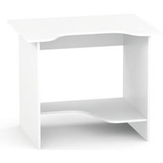 Стол компьютерный СОКОЛ КСТ-03 белый