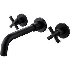 Смеситель для раковины Abber Wasser Kreis черный матовый (AF81121B)