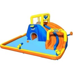 Водный игровой-центр Bestway 53377 BW 551х502х265 см, Super Speedway с разбрызгивателем и 2-ой горкой, до 490кг, 5-10 лет