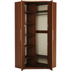 Шкаф угловой двухдверный Шарм-Дизайн Мелодия МУ-22 115х115 орех