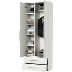 Шкаф комбинированный с ящиками Шарм-Дизайн Мелодия МКЯ-22 100х45 белый