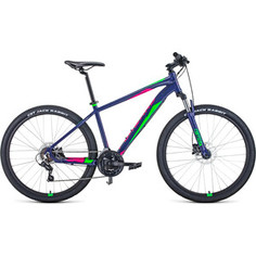 Велосипед Forward APACHE 27.5 3.0 disc (2021) 15 фиолетовый