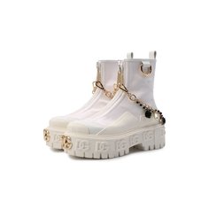 Комбинированные ботинки Dolce & Gabbana