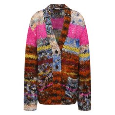 Кардиган из хлопка и шелка Dries Van Noten
