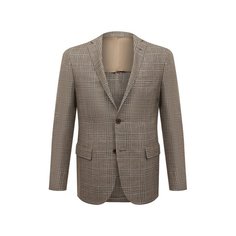 Пиджак из шерсти и льна Corneliani