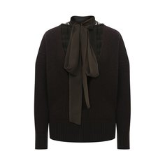 Шерстяной свитер Sacai