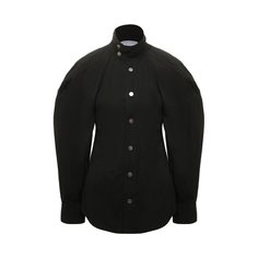 Рубашка из хлопка и вискозы Bottega Veneta