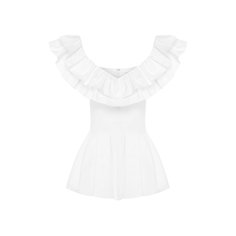 Хлопковый топ Alexander McQueen