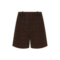 Шерстяные шорты Chloé