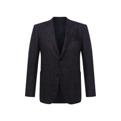 Пиджак из шерсти и шелка Ermenegildo Zegna