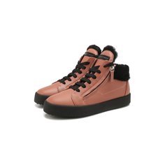 Кожаные кеды Giuseppe Zanotti Design