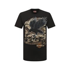 Хлопковая футболка Harley-Davidson