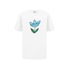 Хлопковая футболка adidas Originals