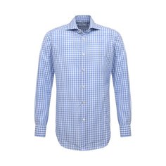 Хлопковая рубашка Kiton
