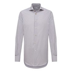 Хлопковая рубашка Kiton
