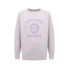 Хлопковый свитшот Saint Laurent