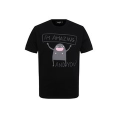 Хлопковая футболка Dsquared2