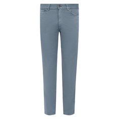 Брюки из хлопка и льна Ermenegildo Zegna