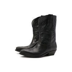 Кожаные сапоги Wish Star Low Golden Goose Deluxe Brand