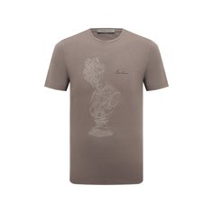 Хлопковая футболка Corneliani