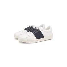 Кожаные кеды Open Valentino