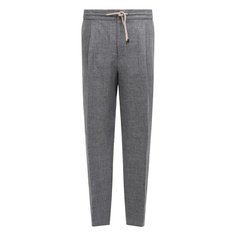 Льняные брюки Brunello Cucinelli
