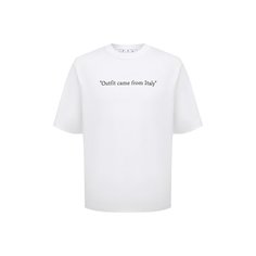 Хлопковая футболка Off-White
