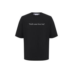 Хлопковая футболка Off-White